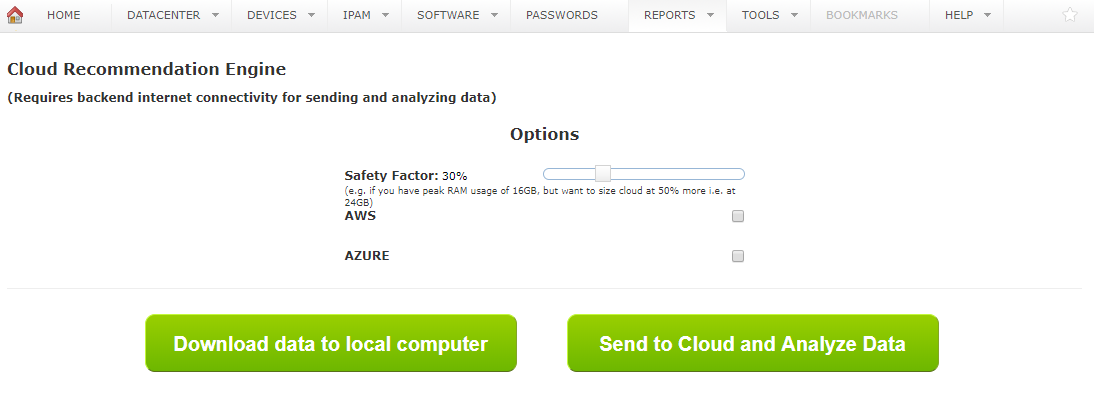 Data Analysis: Download or Send to Cloud