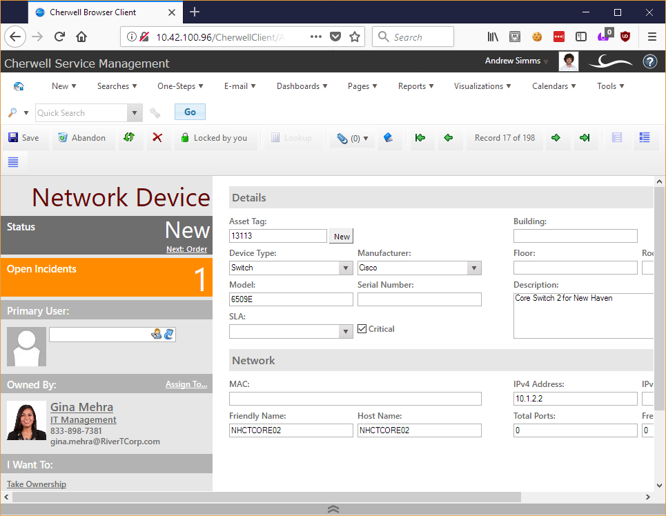 Better ITSM with Device42 and Cherwell