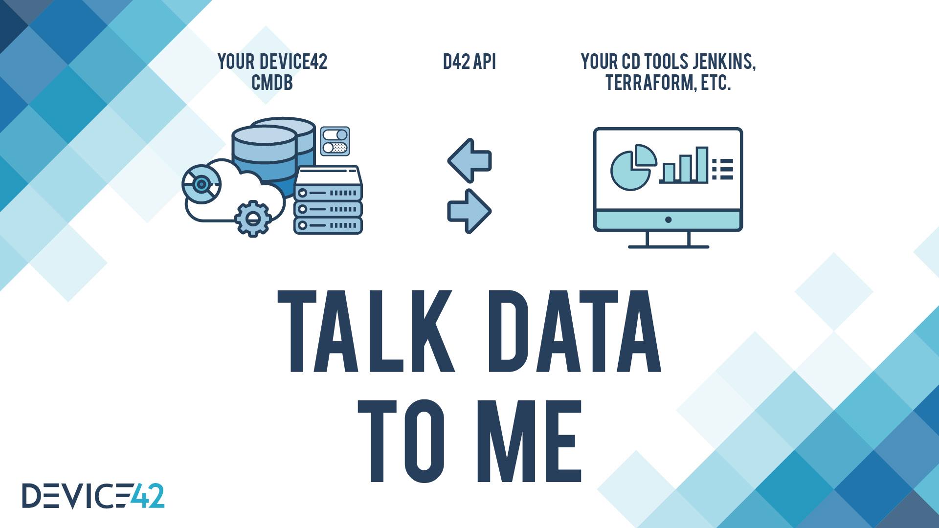 Device42 talk data to me
